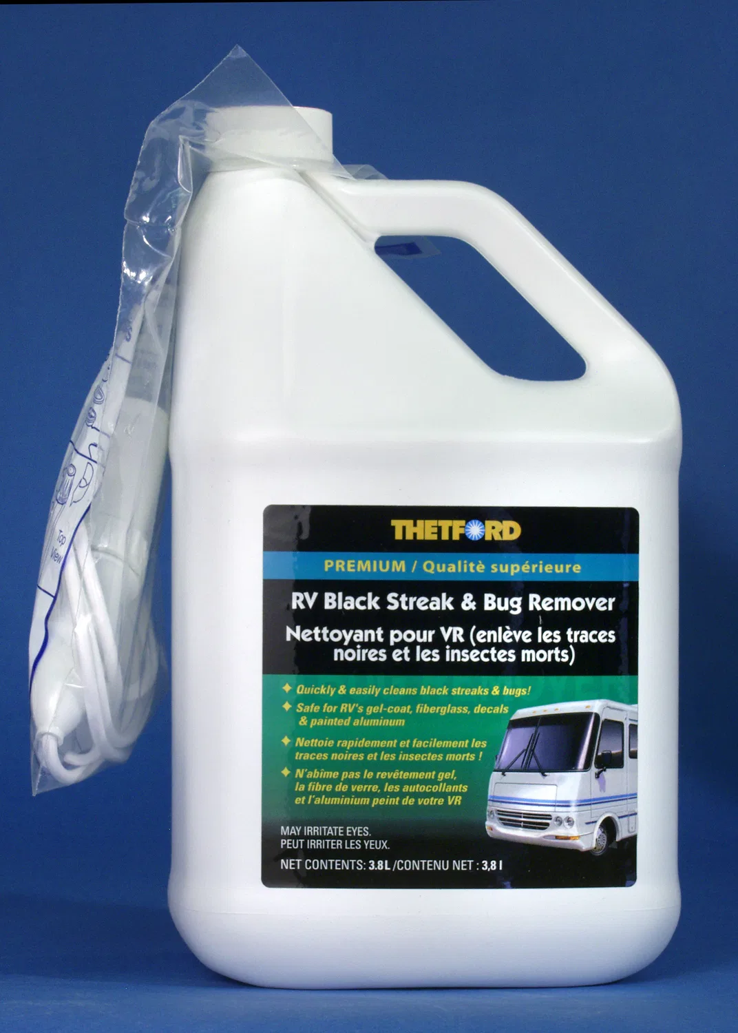 50555 – DAVE CARTER Black Streak Remover, Use To Remove Black Streaks/ Bugs And Other Tough Soils On Gel-Coat Surface...
